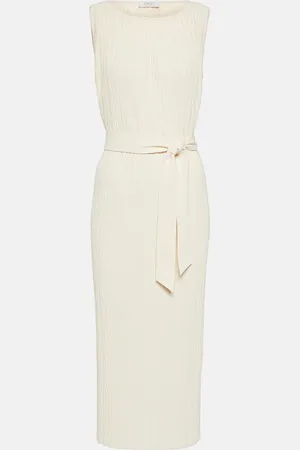 Max Mara Leisure Vadius belted midi dress