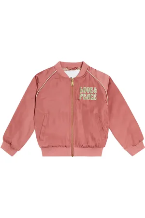 Molo Hatty embroidered varsity jacket