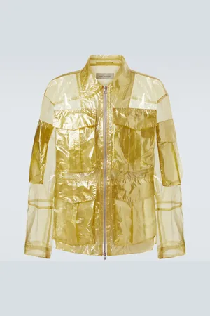 DRIES VAN NOTEN Transparent technical jacket