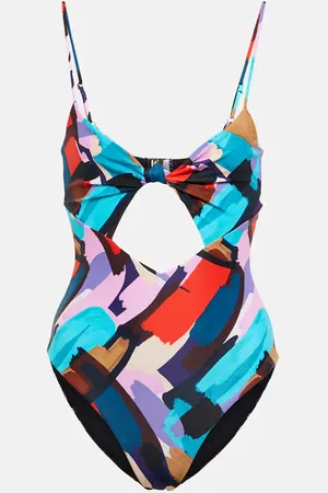 Rebecca Vallance Malaga printed swimsuit