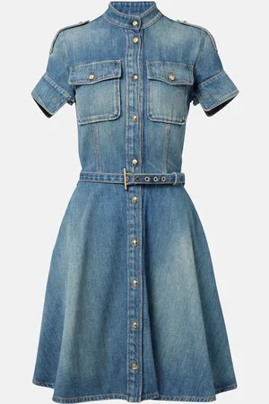 Alexander McQueen Denim shirt dress