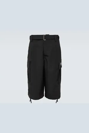 Kenzo Virgin wool cargo shorts