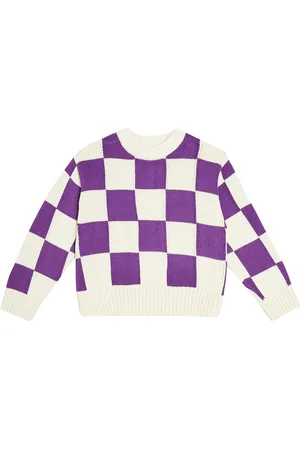 Molo Gertina checked cotton sweater