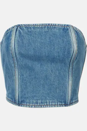 WARDROBE.NYC Denim tube top
