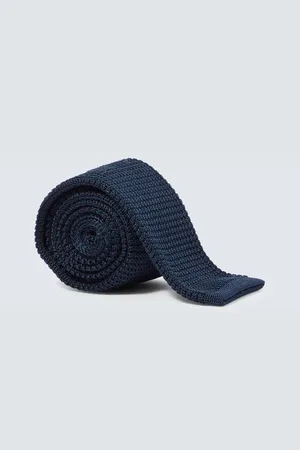 Ermenegildo Zegna Knitted silk tie