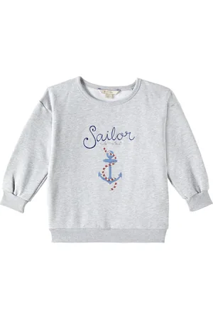 Konges Sløjd Lou embroidered cotton-blend sweatshirt