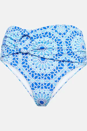 ALEXANDRA MIRO Dorit printed bikini bottoms