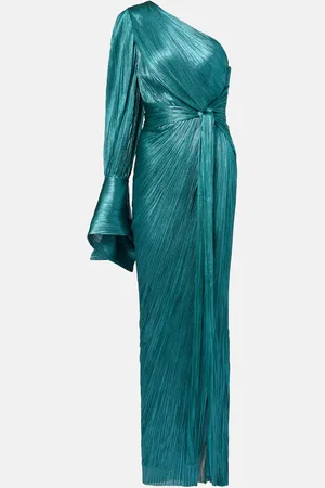 MARIA LUCIA HOHAN Palmer one-shoulder silk gown