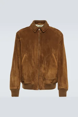 Loro Piana Kent suede bomber jacket
