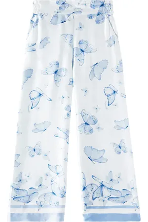 MONNALISA Printed palazzo pants