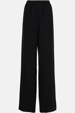 VALENTINO Cady Couture wide-leg pants