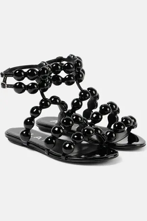 Alaïa Sphere leather sandals