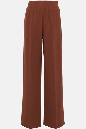 Fforme Maud high-rise lamÃ© wide-leg pants