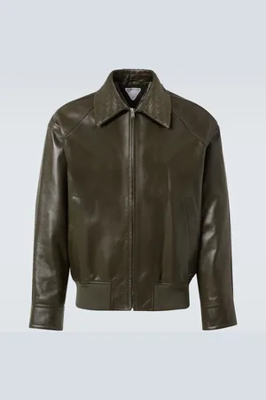 Bottega Veneta Intrecciato leather blouson