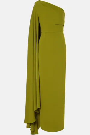Solace Daria one-shoulder gown