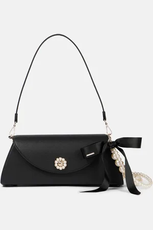 Simone Rocha Valentine embellished leather shoulder bag