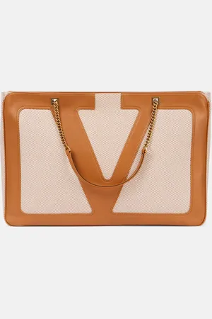 VALENTINO GARAVANI Viva Superstar Large canvas tote bag