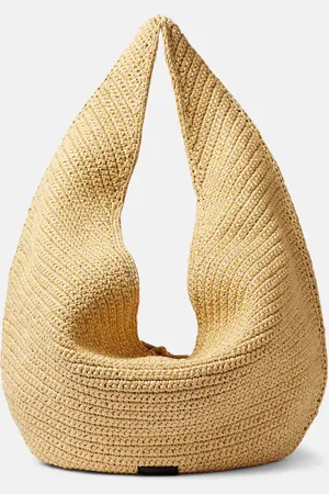 Khaite Olivia Large raffia tote bag