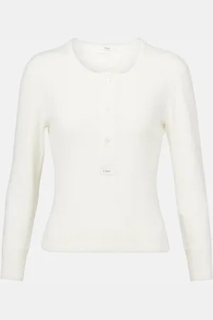 Chloé Cotton Henley shirt