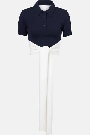 Loewe Wool and cashmere-blend polo shirt