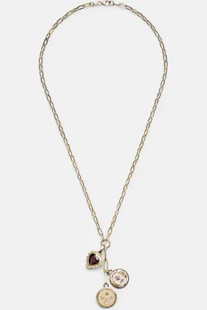 Foundrae Love, Dream & Vivacity 18kt necklace with diamonds