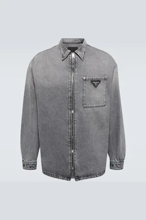 Prada Embellished denim jacket