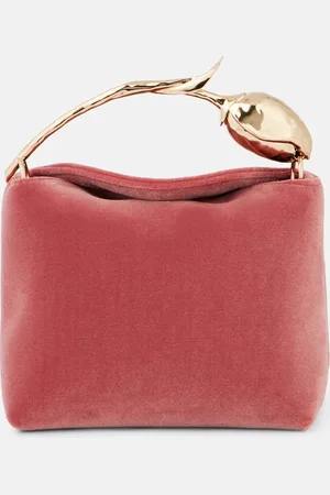 Erdem Bloom Mini velvet bag