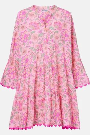 Juliet Dunn Printed cotton minidress