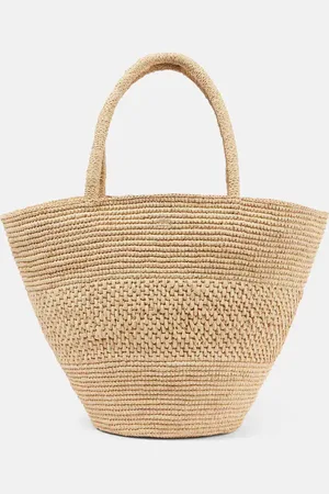 The Row Emilie Small raffia basket bag