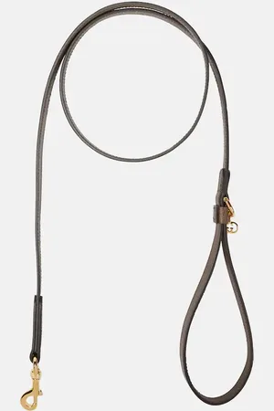 Gucci GG Supreme XS faux leather dog leash