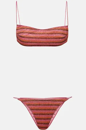 Oseree LumiÃ¨re striped bikini