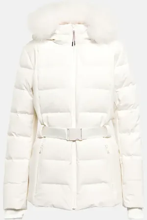 YVES SALOMON Belted ski jacket