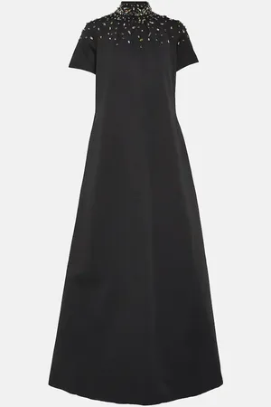 Staud Embellished cotton-blend maxi dress
