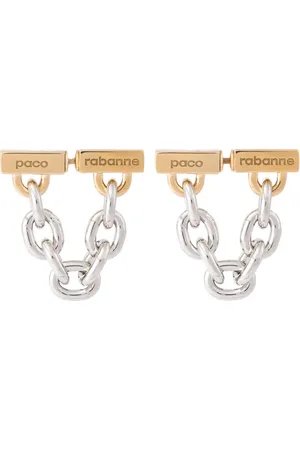 Paco rabanne Chain-trimmed earrings