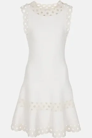 Alaïa Vienne wool-blend minidress