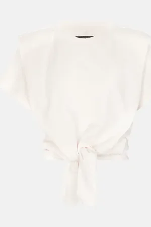 Isabel Marant Belita cotton-jersey crop top