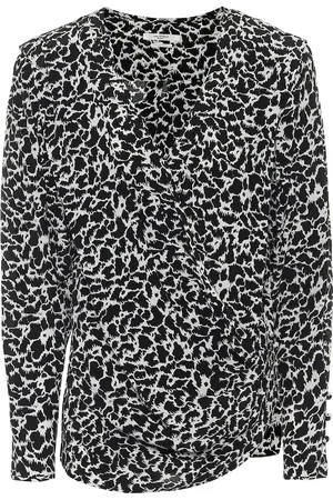 Marant Etoile Floral wrap blouse
