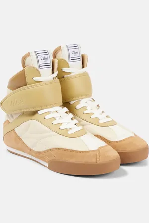 Chloé ChloÃ© Kick high-top leather sneakers