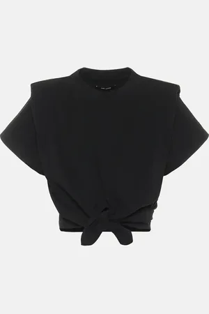 Isabel Marant Belita cotton-jersey crop top