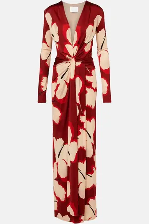 JOHANNA ORTIZ Floral jersey maxi dress