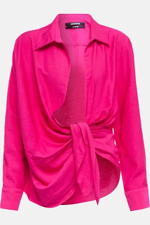 Jacquemus La Chemise Bahia tie-detail shirt