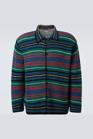 BODE Riverbank crochet cotton shirt