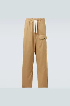 DRIES VAN NOTEN Cotton straight pants
