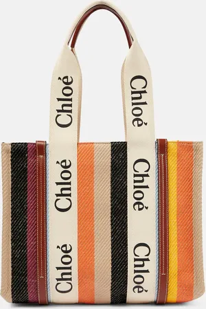 Chloé Woody Medium canvas tote