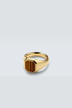 David Yurman StreamlineÂ® 18kt ring with tiger