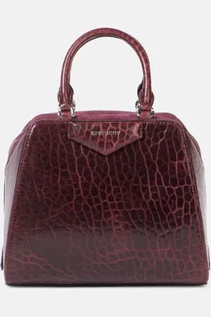 Givenchy Antigona Cube Mini patent leather tote bag