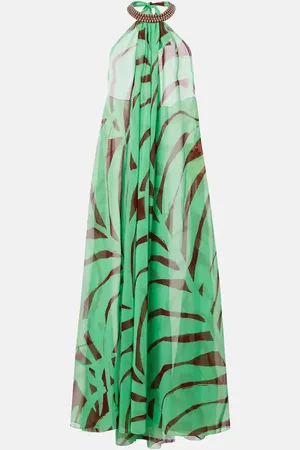 JOHANNA ORTIZ Tactile Winds georgette maxi dress