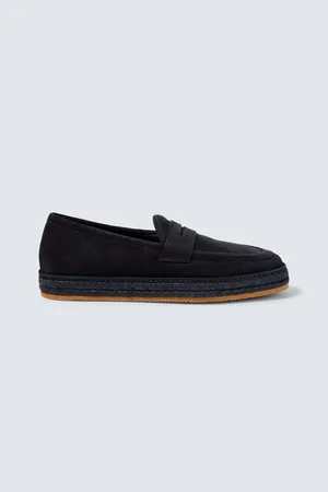 Giorgio Armani Suede penny loafers