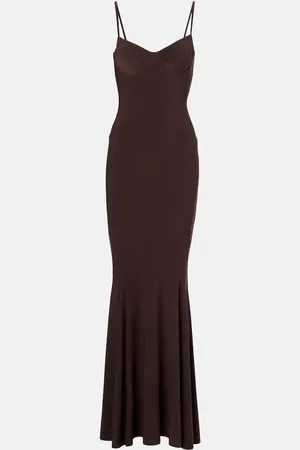 Norma Kamali Jersey maxi dress