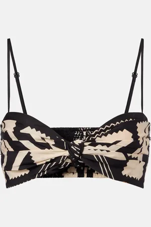 JOHANNA ORTIZ Printed cotton bra top